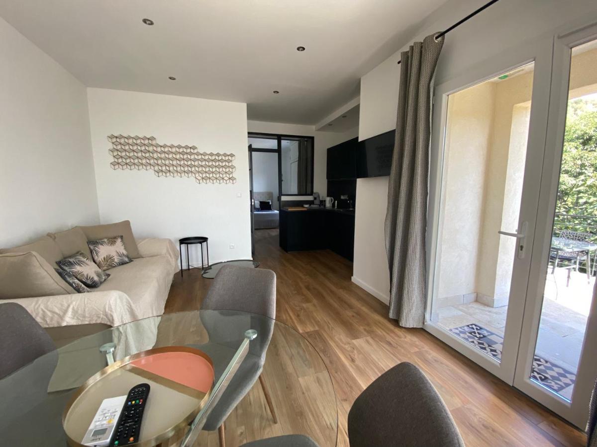 Home Sweet Home 2 Pieces 42 M2 Chambre, Salon, Cuisine, Grande Terrasse, Parking Proche Centre Ville Et Mer Bastia  Kültér fotó